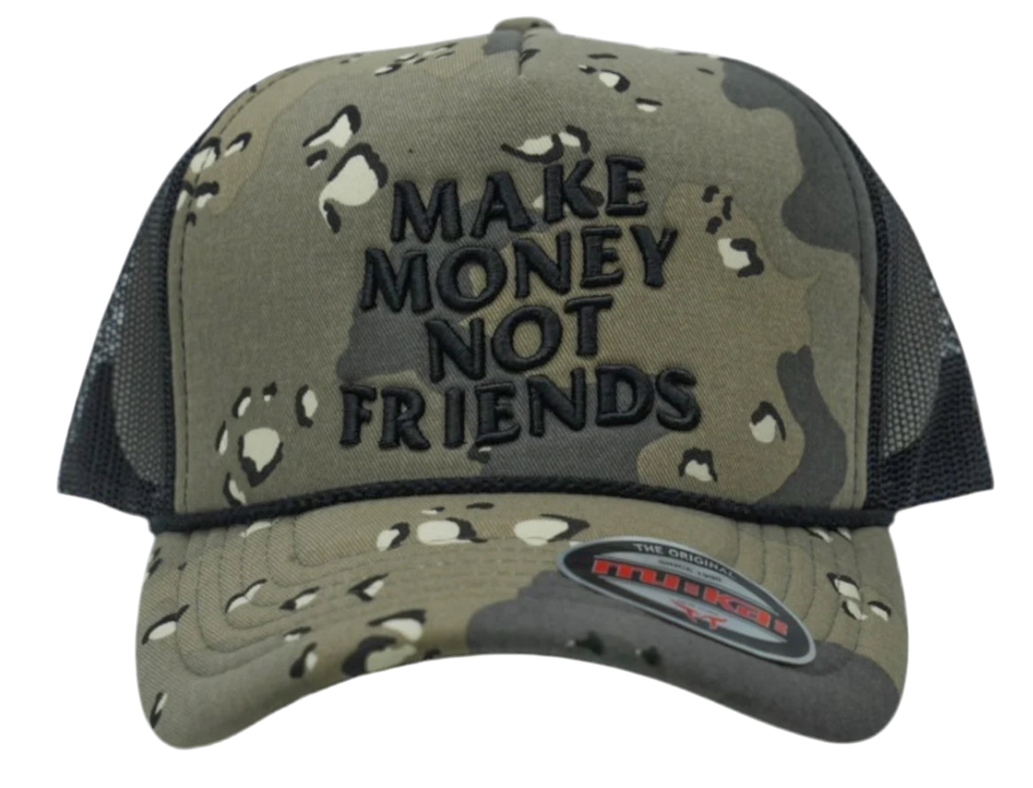 Make Money Not Friends Foam Trucker