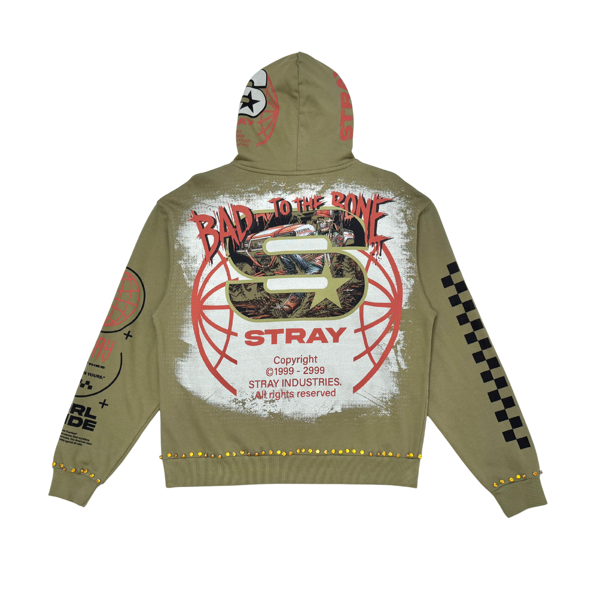 Stray full-zip hoodie