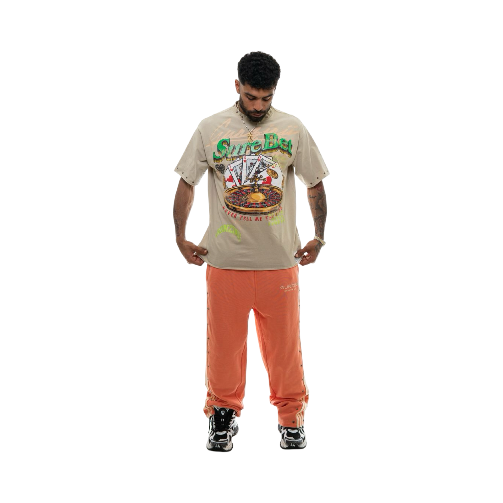 GUNGINII sweatpants set peace