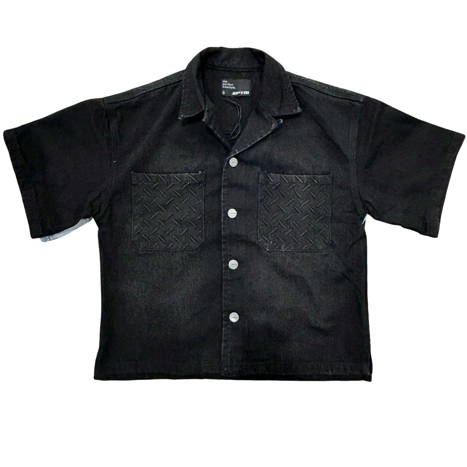 EPTM jean button down