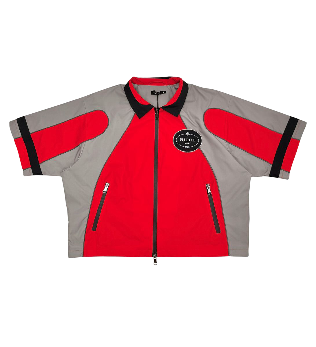 Nylon biker jacket