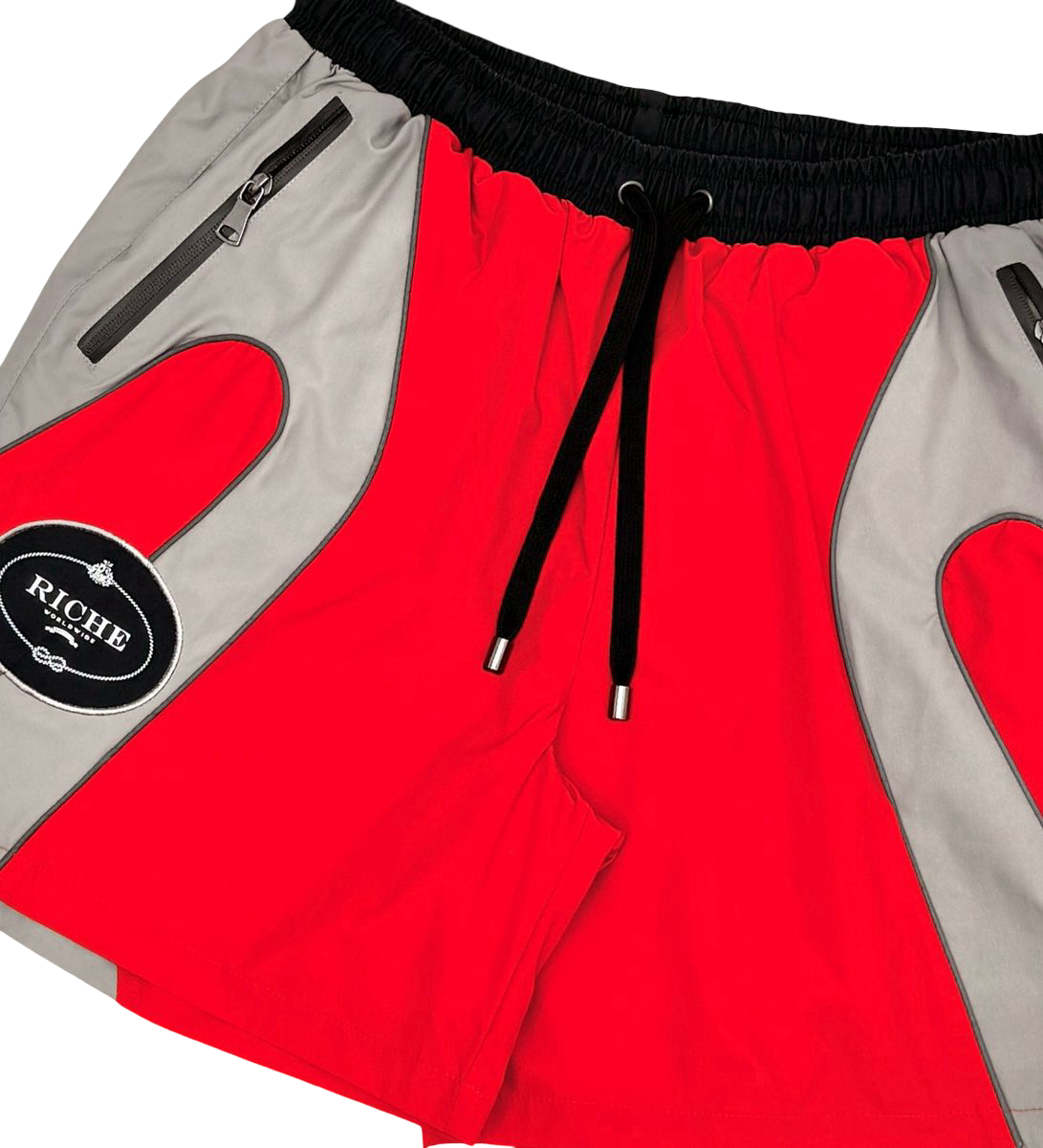 Nylon biker shorts