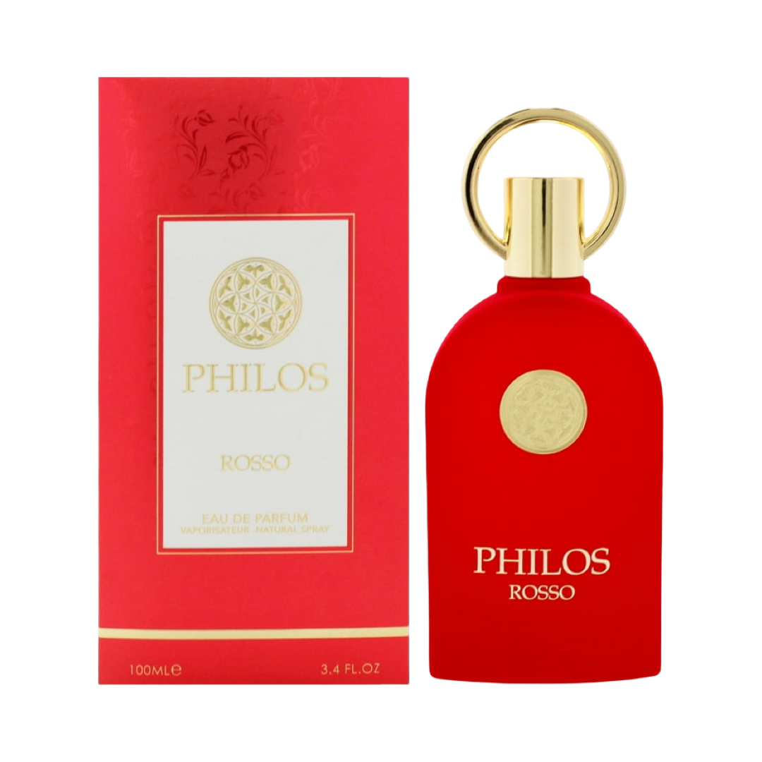 Philos Rosso For Unisex |EDP-100ML/3.4Oz| By Maison Alhambra