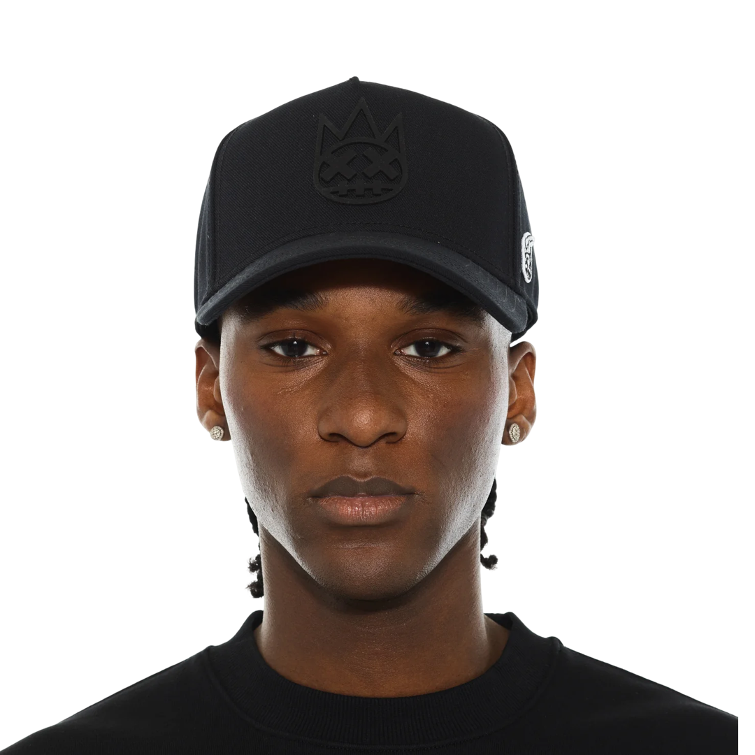 Cult's Logo Mesh Back Trucker Hat "Shimuchan" in Black