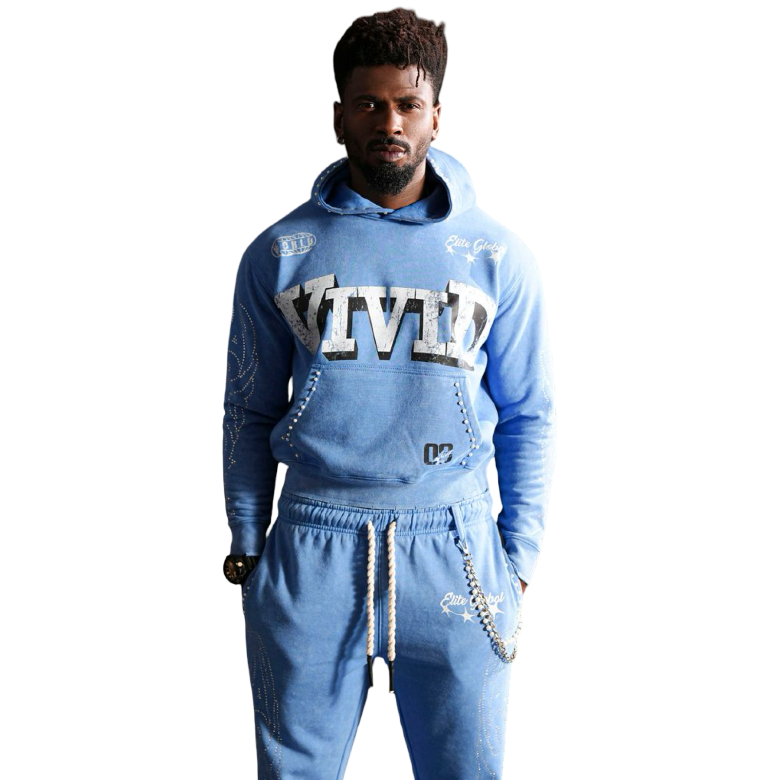 Vivid Premium Heavy GSM Men's Track Set