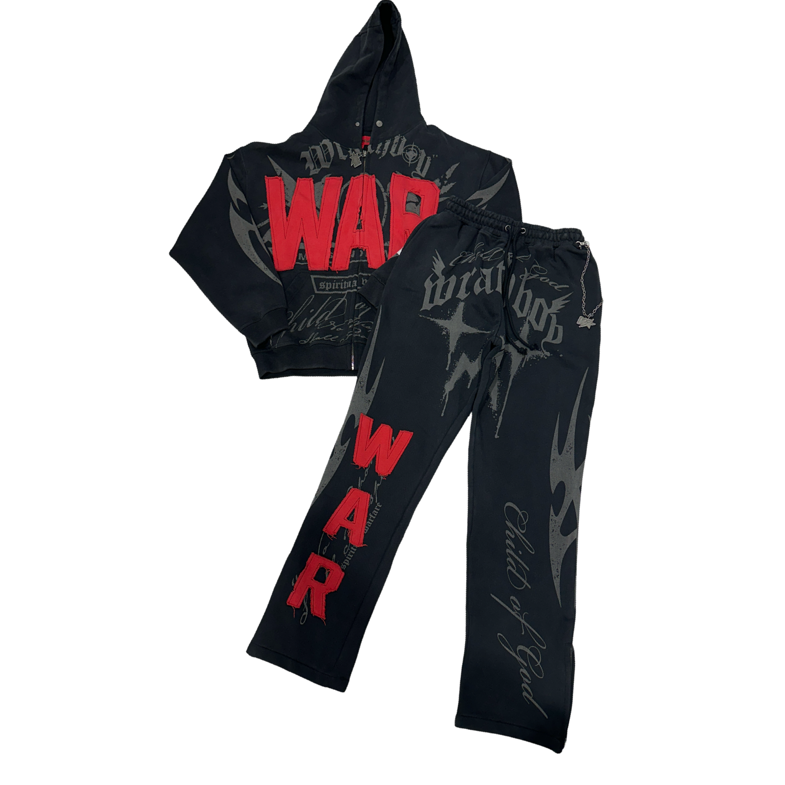 Hard to kill fullzip hoodie set