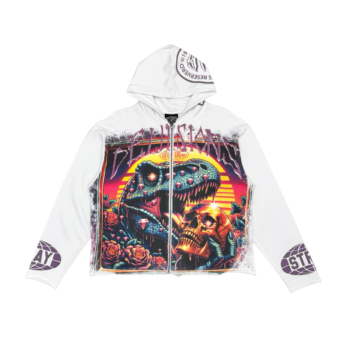 Stray full-zip hoodie