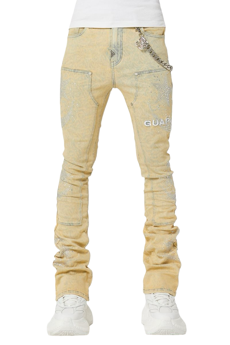 Vintage Calligraphy Denim