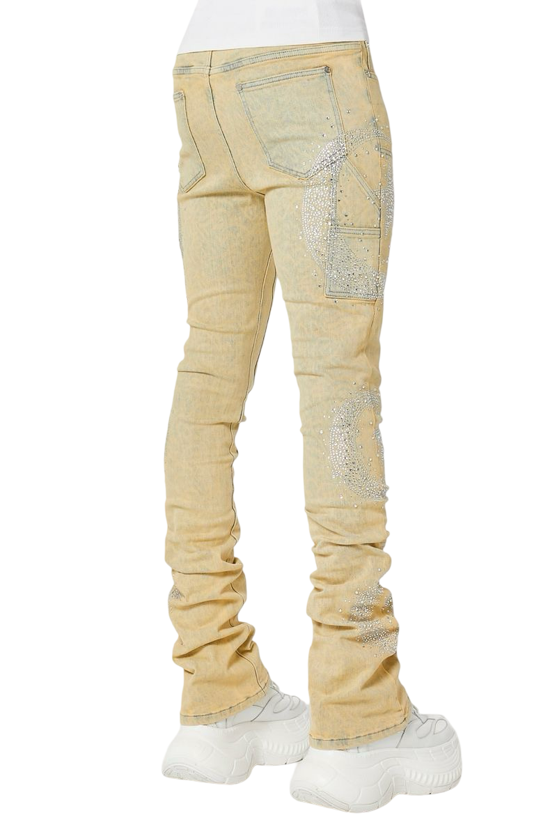 Vintage Calligraphy Denim