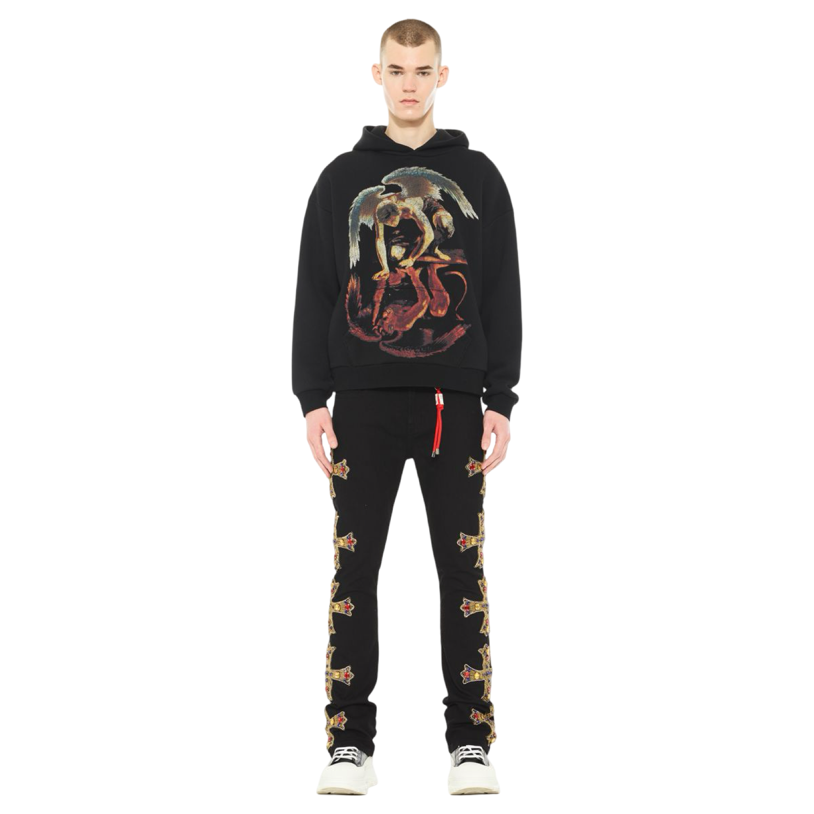 PULLOVER NOVELTY HOODY "REPENT"