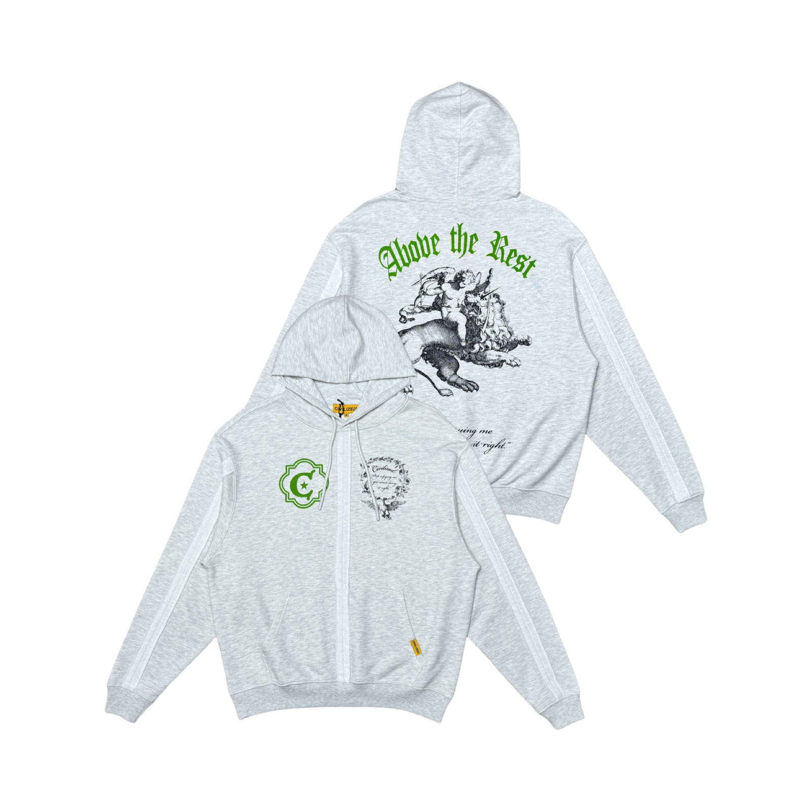 CIVILIZED ABOVE THE REST HOODIE