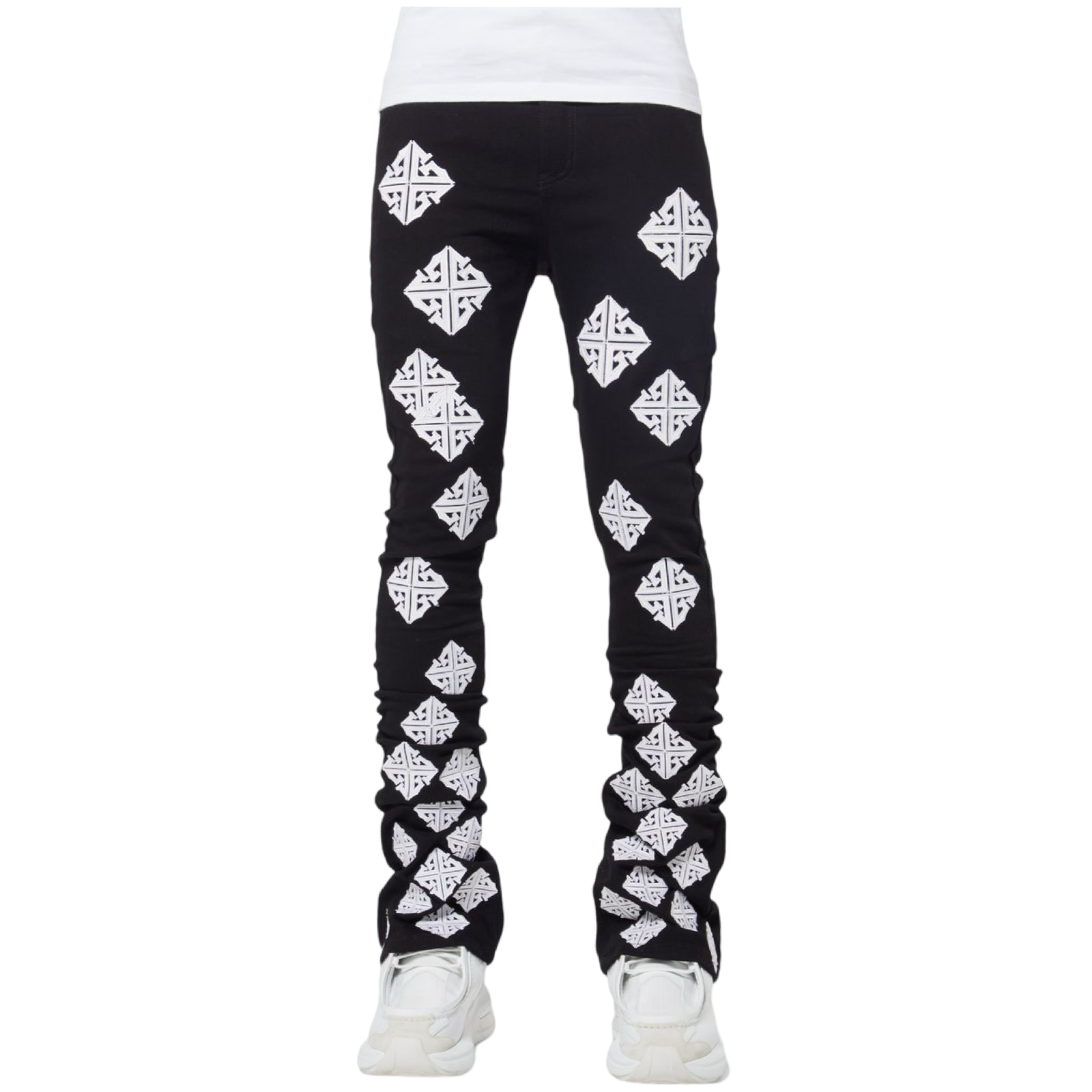 Ghost Icon Stacked Denim