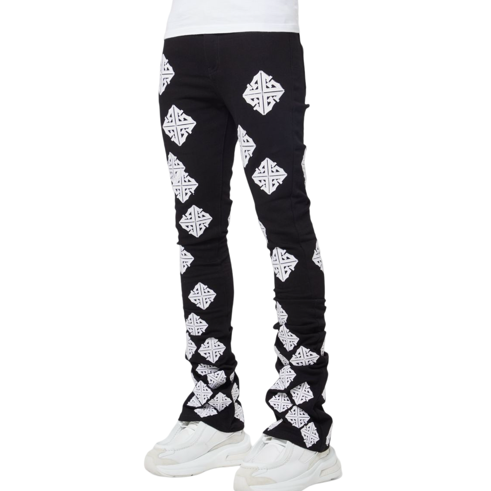 Ghost Icon Stacked Denim