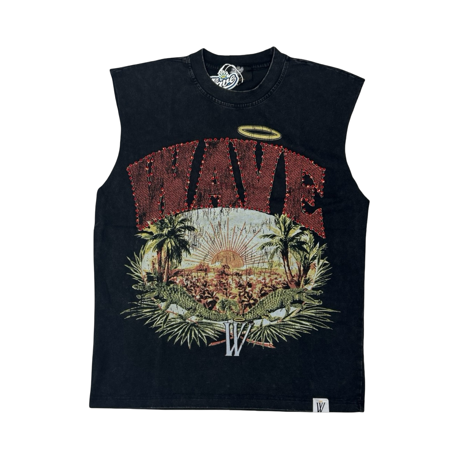 MR WAVE cut off shirt