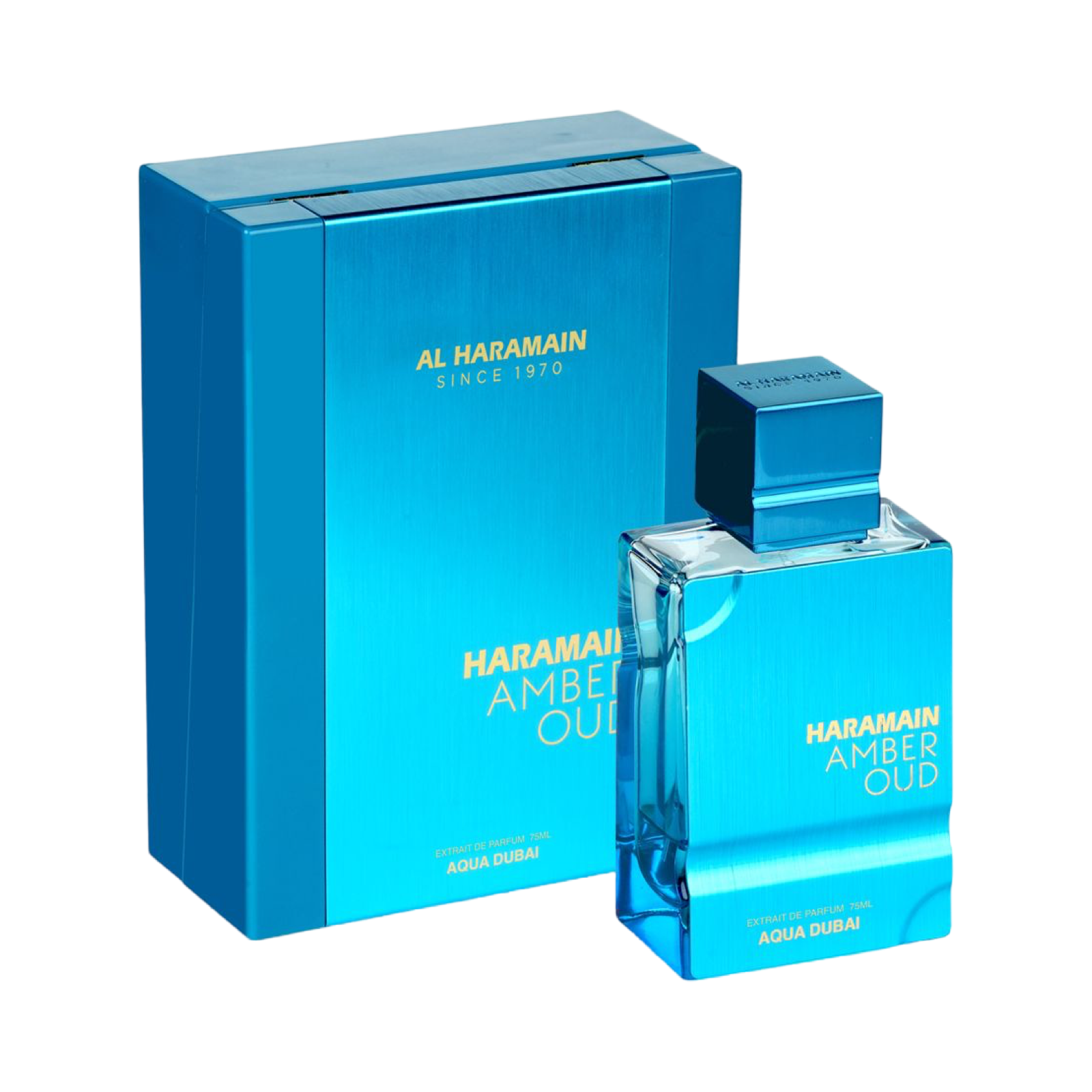 Haramain Amber Oud Aqua Dubai, 75ml, Extrait De Parfum