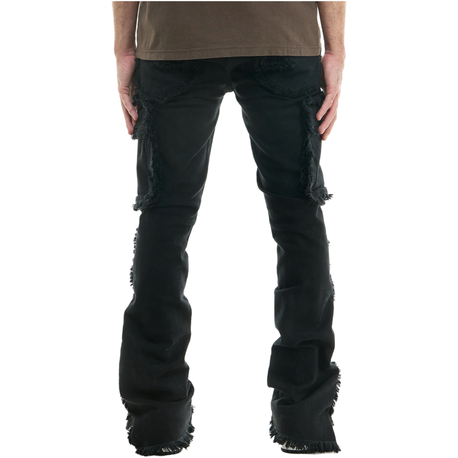 RAW CARGO FLARE JEANS