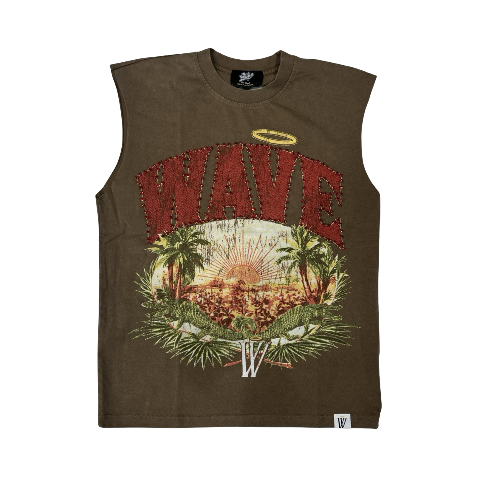 MR WAVE cut off shirt