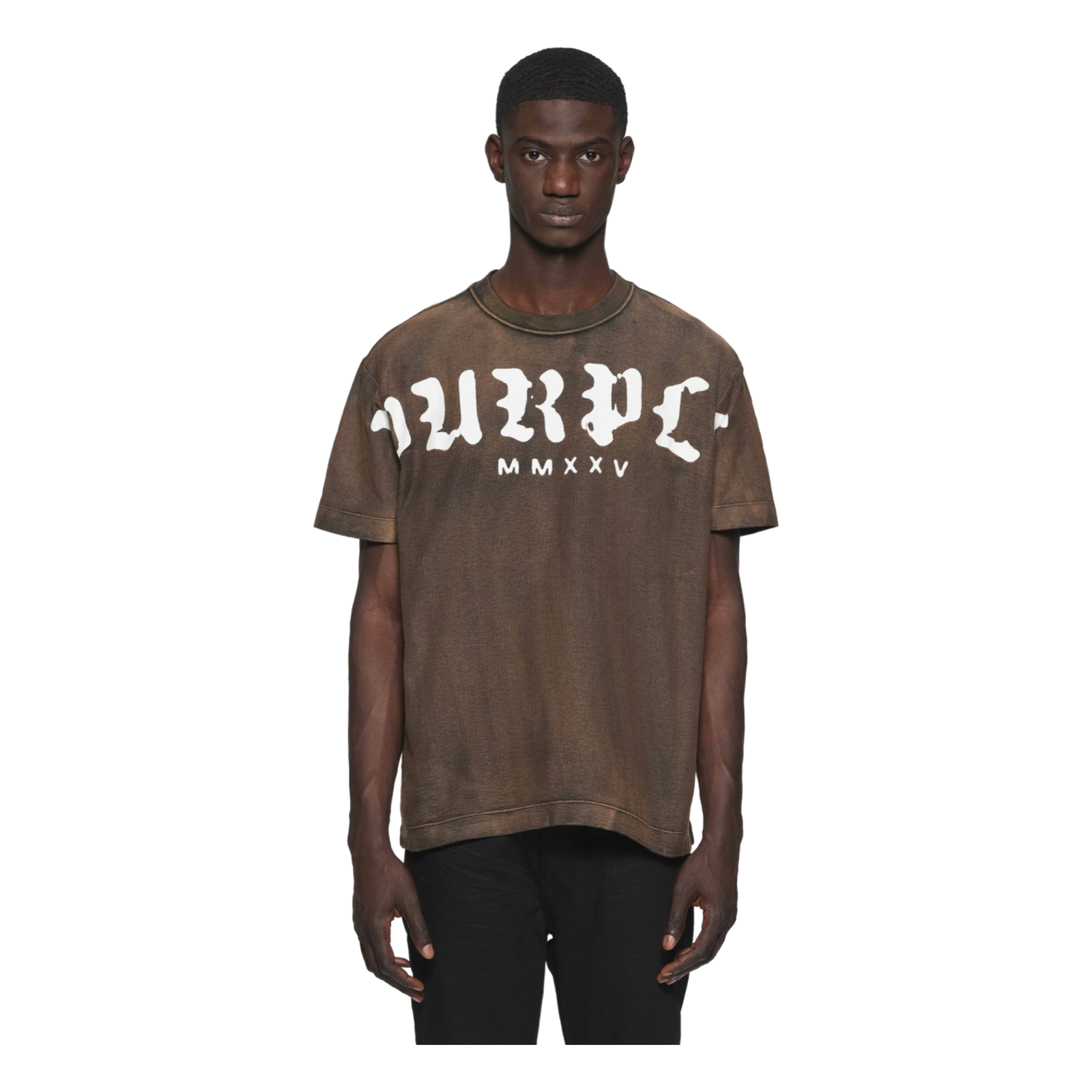 Worn Gothic Wordmark Overdye Tee