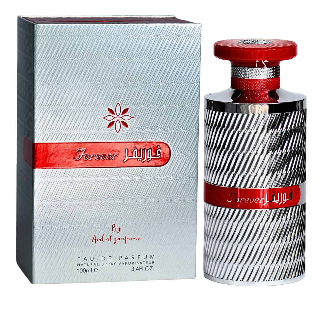 Forever Silver EDP Spray 100ML (3.4 OZ) By Ard Al Zaafaran | Long Lasting, Refreshing, Exquisite Fragrances