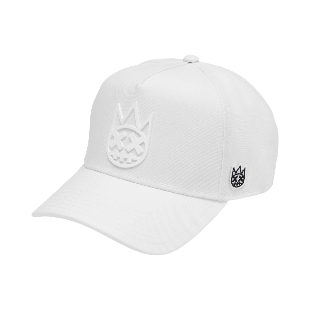Cult's Logo Mesh Back Trucker Hat "Shimuchan" in Winter White