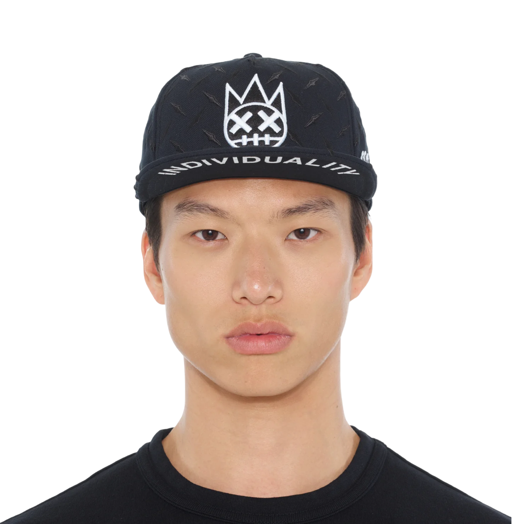 Cult's Diamond Plate Trucker Hat in Black