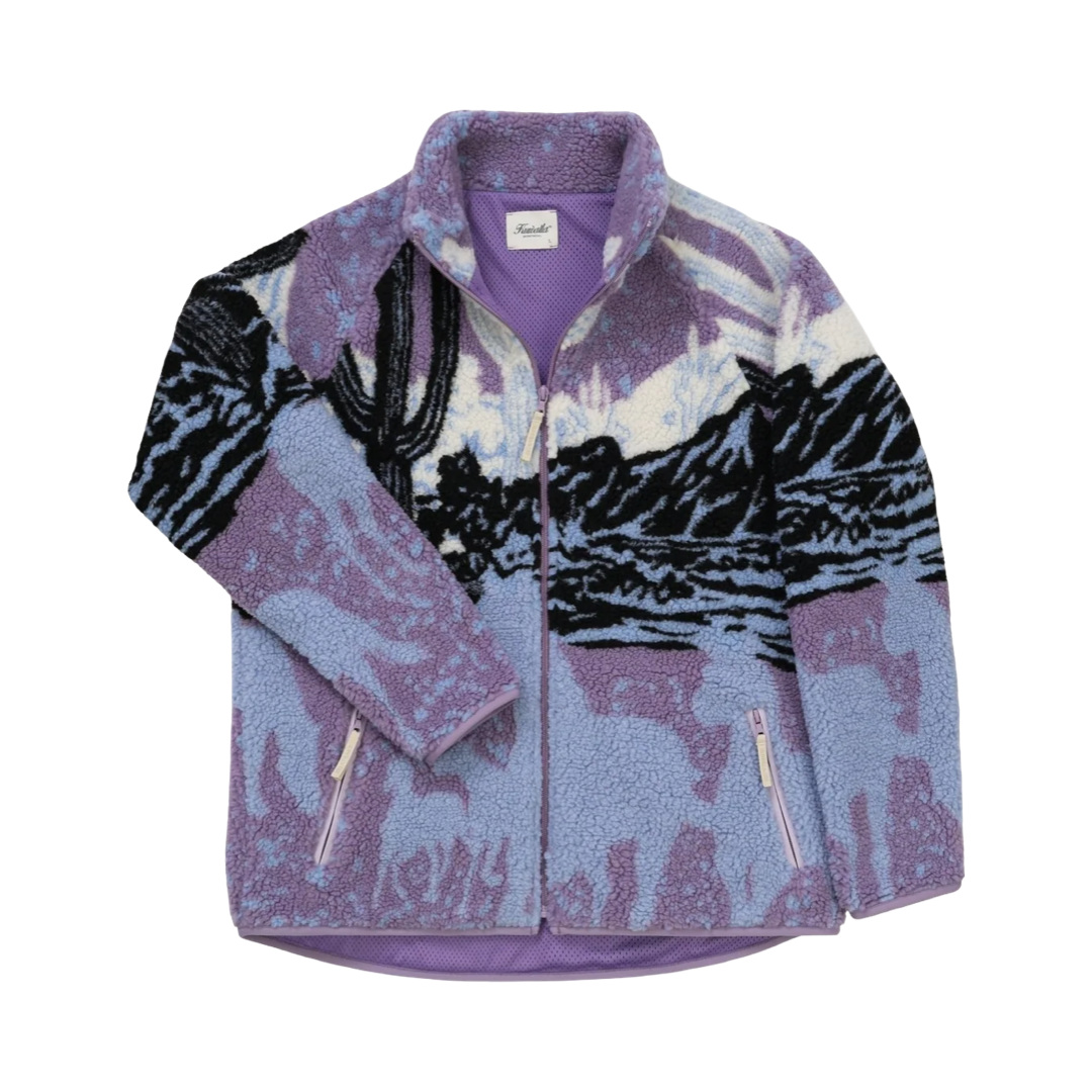 Printed Sherpa Fleece