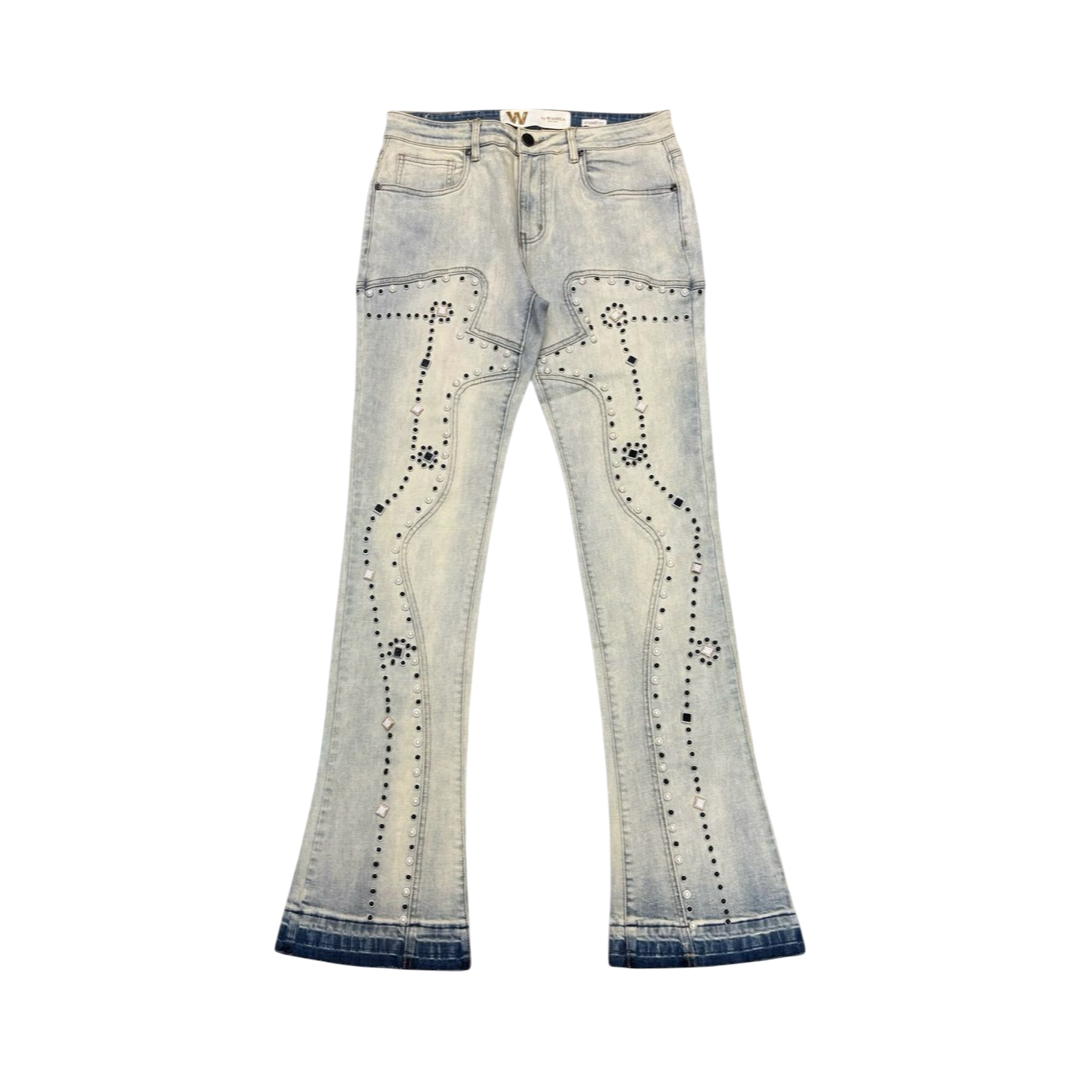 WAIMEA STUDDED DENIM