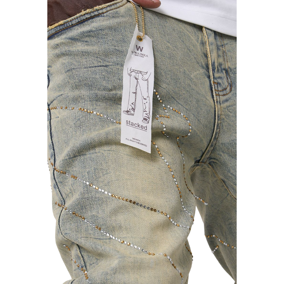 WAIMEA EMBELLISHED JEANS