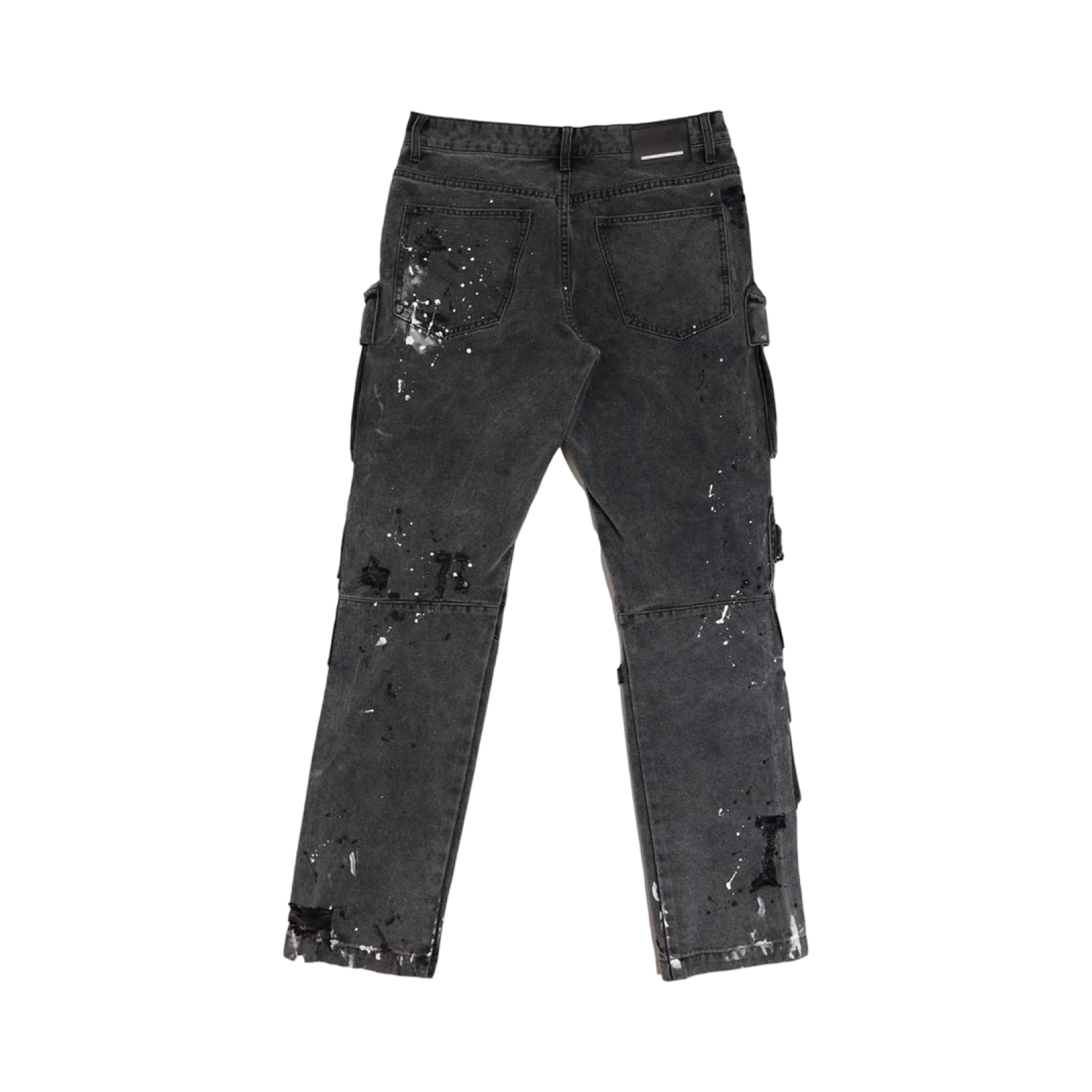 First Row 'Stud' Cargo Slim Fit Denim