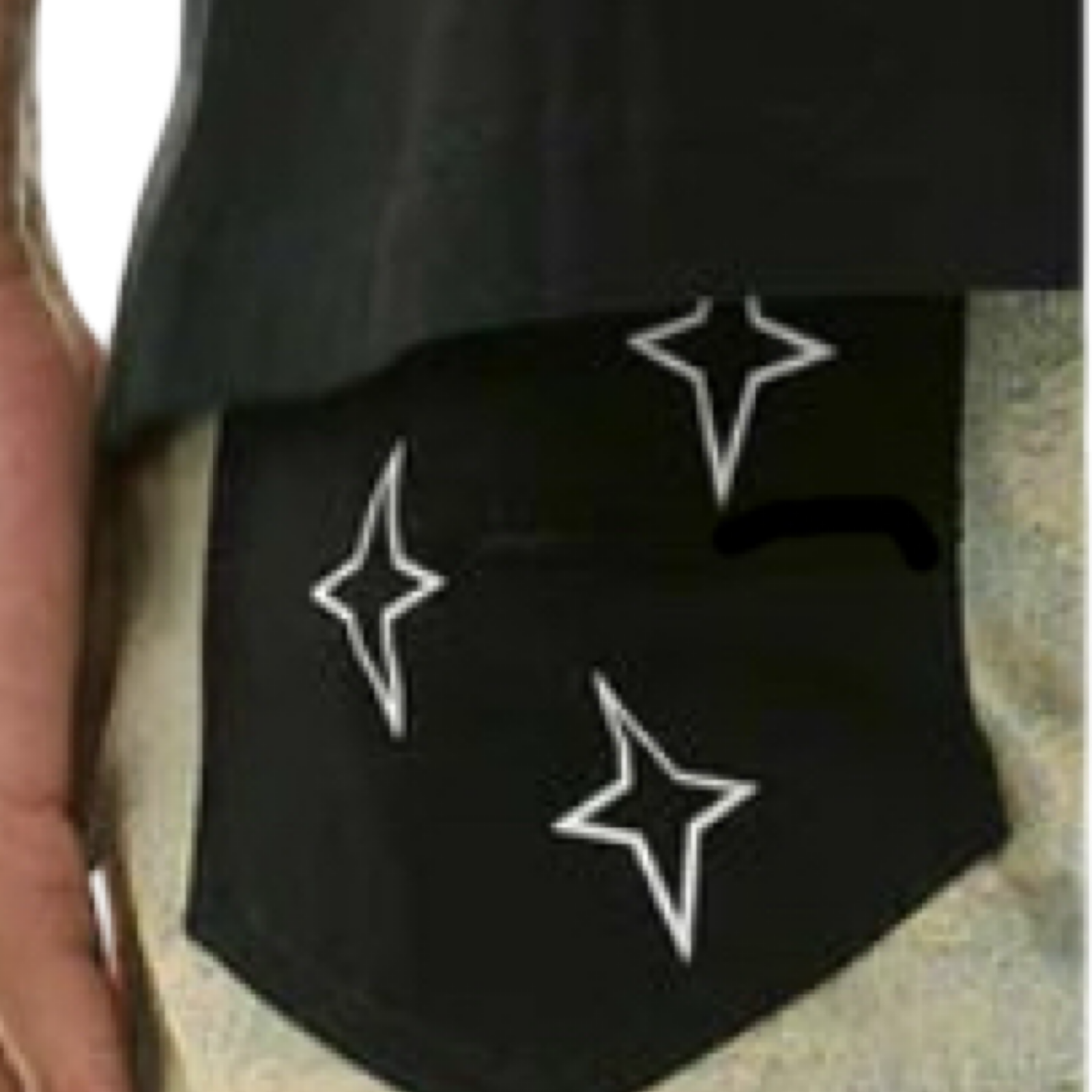 KDNK PRINT & RIP JEANS