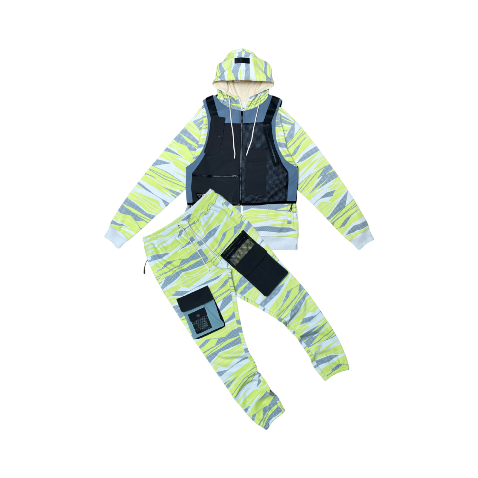 UTILITY JOGGER SET W/ DETACHABLE VEST