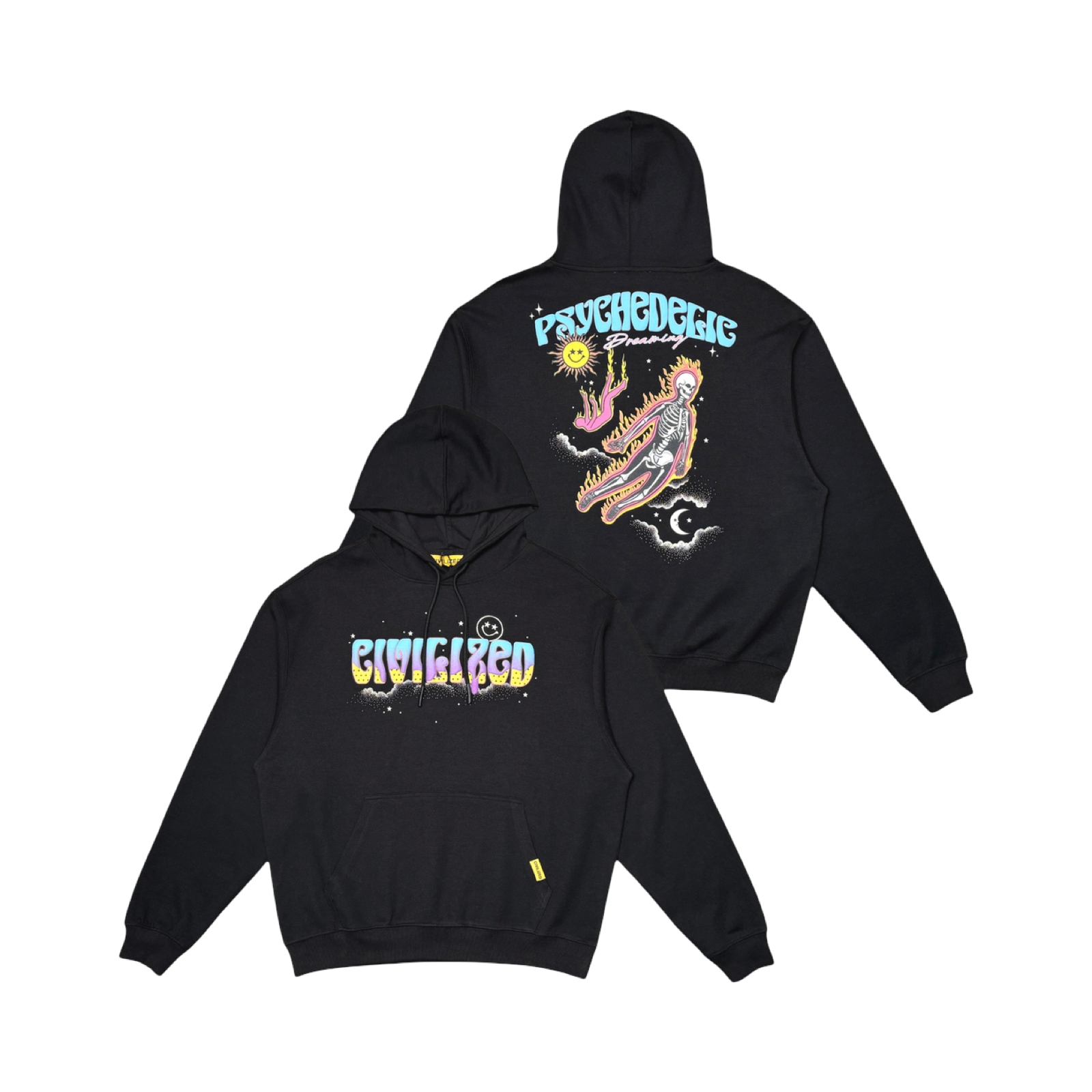 PSYCHEDELIC CIVILIZED HOODIE