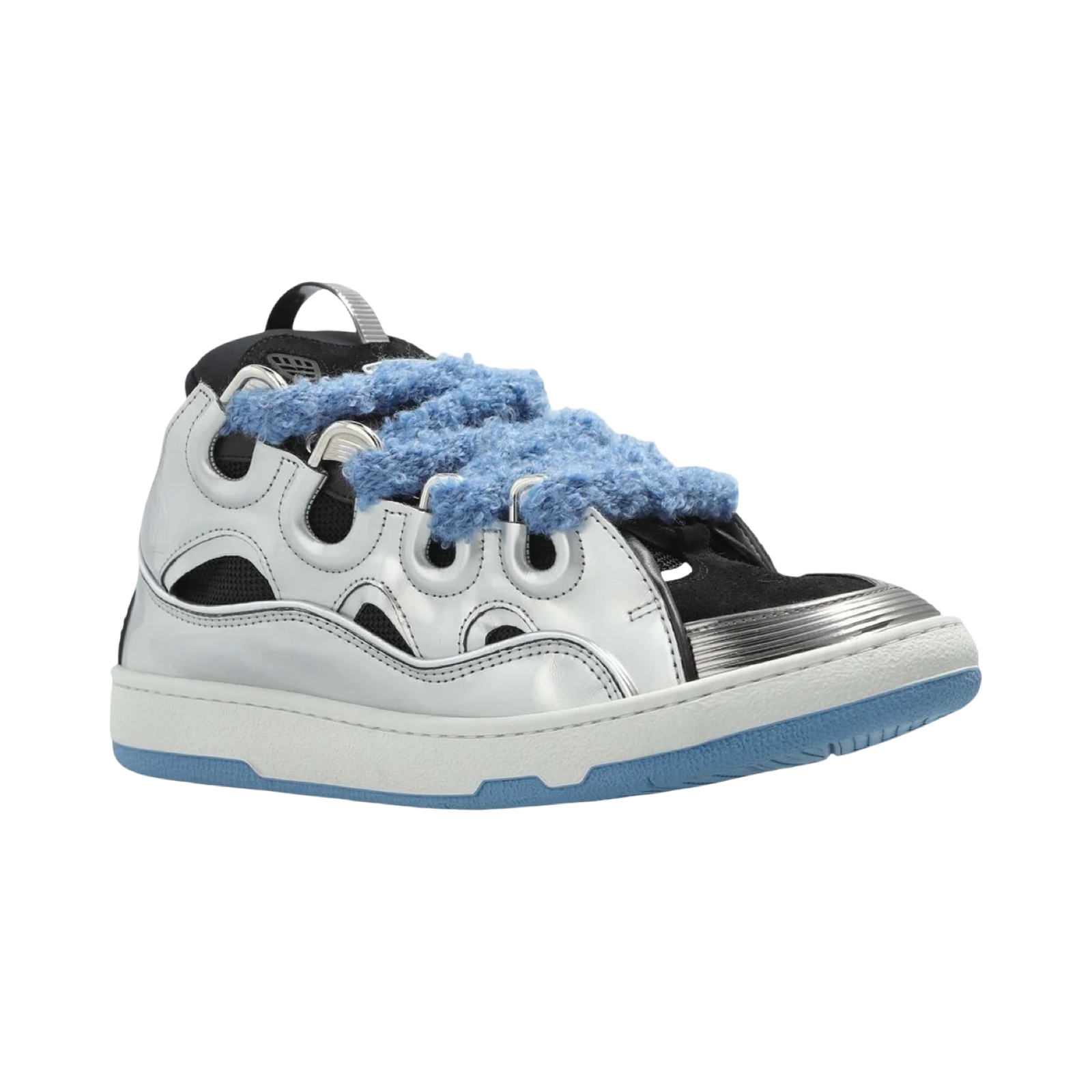 Lanvin Rope-Lace Cut-Out Sneakers