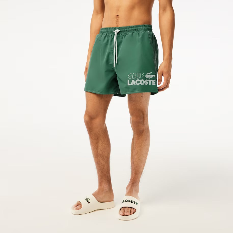 Lacoste swim trunks